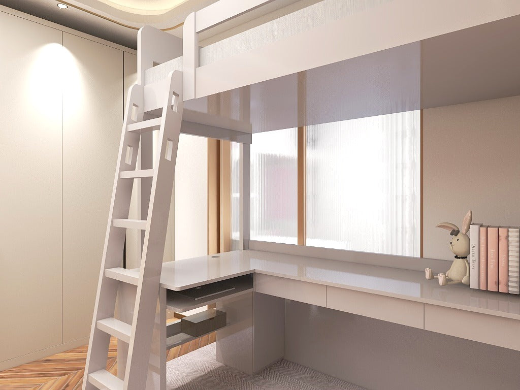 簡約特高高架床 Simple Extra High Loft Bed_3 (Make A Home 造居｜訂造傢俬)