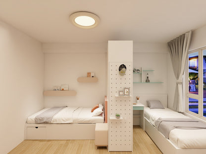 A-Girl-And-Boy-Shared-Bedroom (Made-to-order only)